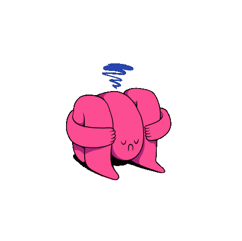 Stressed Sticker