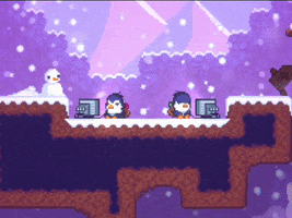 Playing A Game Penguins GIF by Apogee Entertainment