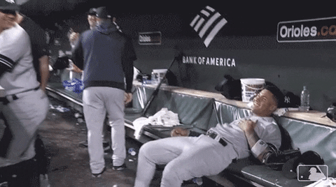 Tired Gleyber Torres GIF by New York Yankees - Find & Share on GIPHY