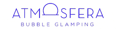 atmosfera bubble glamping GIF
