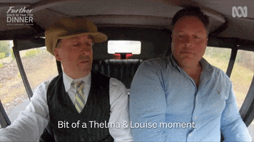 Thelma And Louise Fun GIF by ABC TV + IVIEW