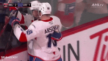 Happy Hockey GIF by Rocket de Laval