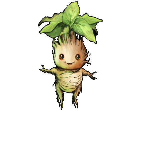 Plant Jumping Sticker