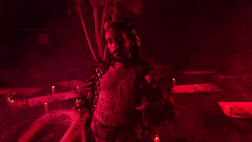 Fire Hair Flip GIF by ANTI- Records