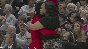 Womens Basketball Hug GIF by NCAA March Madness