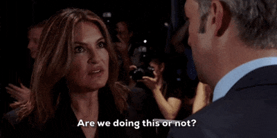 Are We Doing This Olivia Benson GIF by Wolf Entertainment