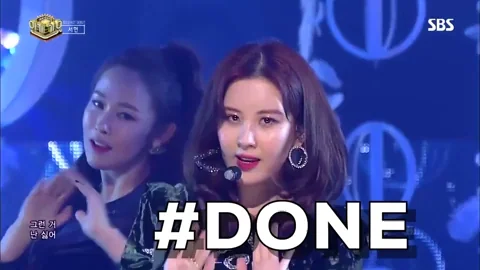 done k-pop GIF