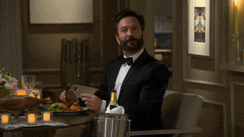 the odd couple champagne GIF by CBS