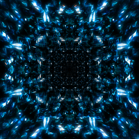 konczakowski abstract computer electronic tunnel GIF