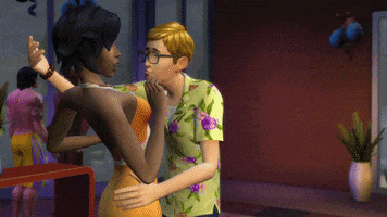 go away no GIF by The Sims
