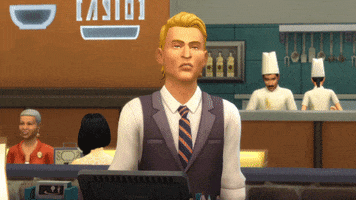go away whatever GIF by The Sims