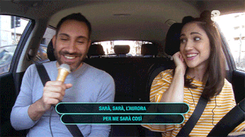 lodovica comello GIF by SINGING IN THE CAR