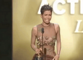 halle berry kisses GIF by The Academy Awards