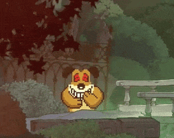 rise and shine dog GIF by Adult Swim Games