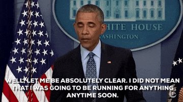 Well Let Me Be Absolutely Clear Barack Obama GIF by Obama