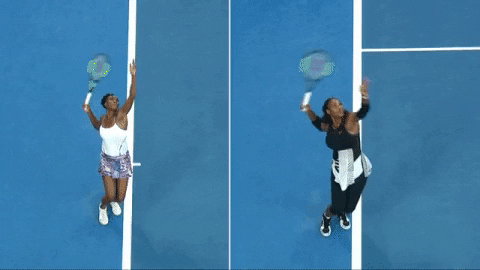 Serve Serena Williams GIF by Australian Open - Find & Share on GIPHY