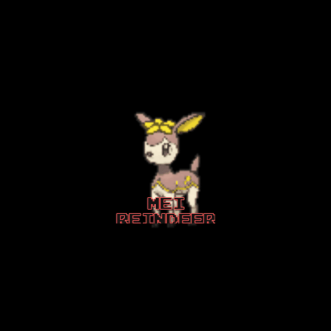 AzzyTheAlolanRaichu meireindeer GIF