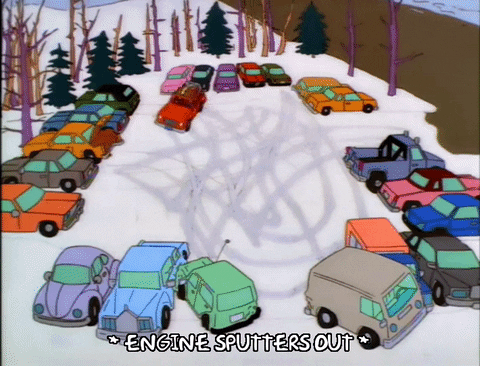  season 8 episode 12 winter cars driving GIF