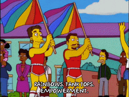 Waving Episode 9 GIF by The Simpsons