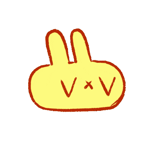 Bunny Rabbit Sticker by Project Perfection