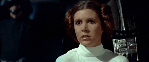 star wars what surprised princess leia