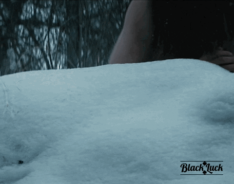 Freezing Stone Cold GIF van Black Luck
