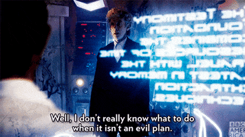 doctor who evil plan GIF by BBC America