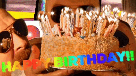 Lisa Its Your Birthday Gif With Sound Homer Birthday Memes