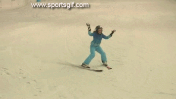 Ski Fail GIF