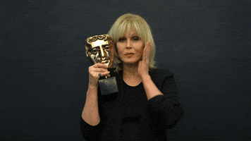 joanna lumley awards GIF by BAFTA