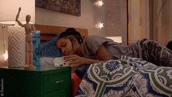 In Bed Reaction GIF by grown-ish