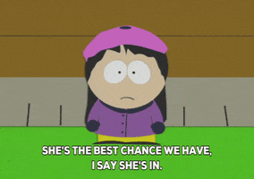wendy testaburger chances GIF by South Park 