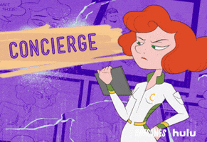 the awesomes concierge GIF by HULU