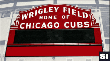 chicago cubs baseball GIF by Sports Illustrated