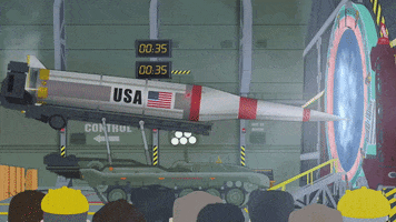 watching take off GIF by South Park 