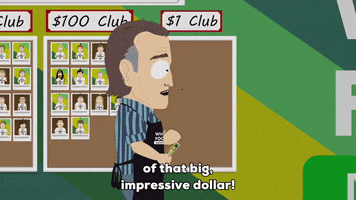 club dollar GIF by South Park 