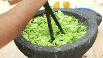 benegastromx mexico salsa guacamole molcajete GIF