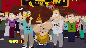 news pizza GIF by South Park 