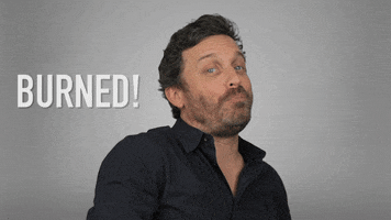 rob benedict burn GIF by Kings of Con