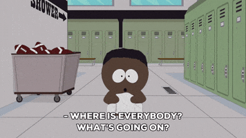 confused token black GIF by South Park 