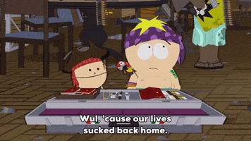 butters stotch book GIF by South Park 