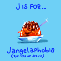 studiosoriginals phobia phobias the fear of jello jangelaphobia