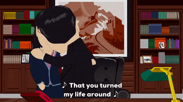 office kissing GIF by South Park 
