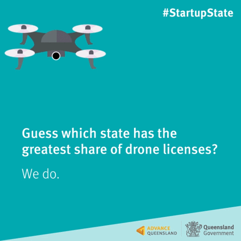 #advanceqld #drones #startupstate GIF by DSITI