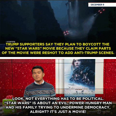 #ronnychieng #dailyshow #starwars GIF by The Daily Show with Trevor Noah