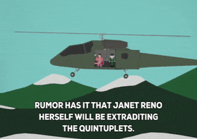 extraditing janet reno GIF by South Park 
