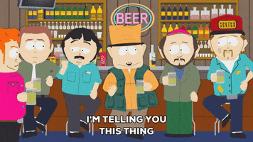 football drinking GIF by South Park 