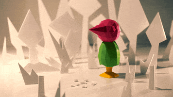 stop motion bird GIF by Finger Industries