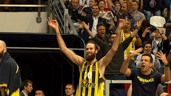 Happy Euroleague Basketball GIF by EuroLeague - Find & Share on GIPHY