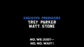 credits ending GIF by South Park 
